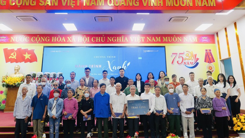 'Hành trình Xanh' - MID Group Tri ân những người có công tỉnh Phú Thọ