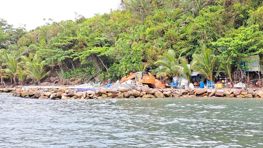 Phú Quốc: Kiểm tra trực tiếp các công trình vi phạm trên biển