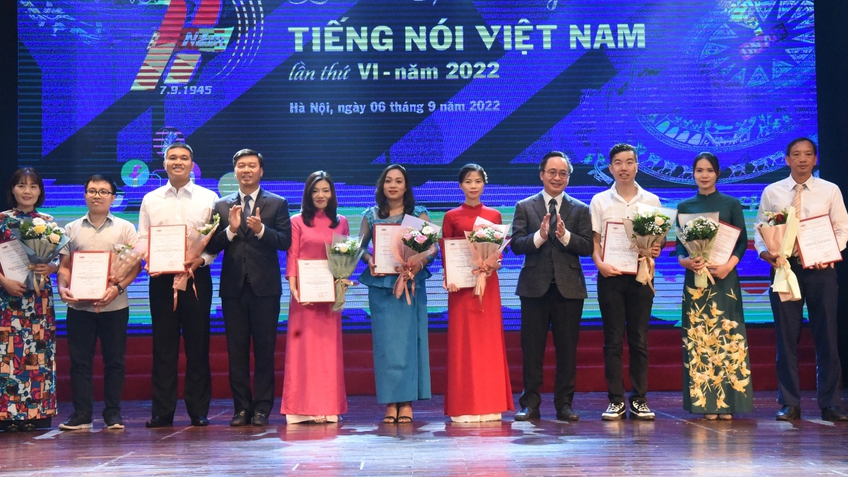 Toàn cảnh Lễ trao giải thưởng Tiếng nói Việt Nam lần thứ VI năm 2022