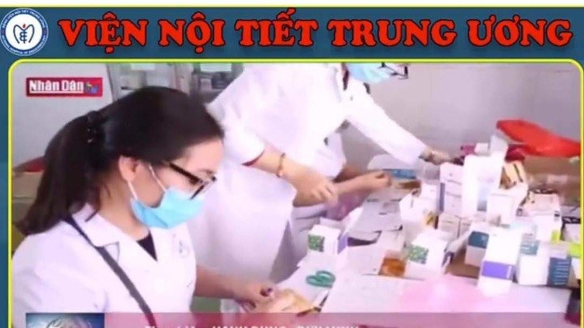 Cảnh báo giả mạo trang thông tin của BV Nội tiết Trung ương để trục lợi