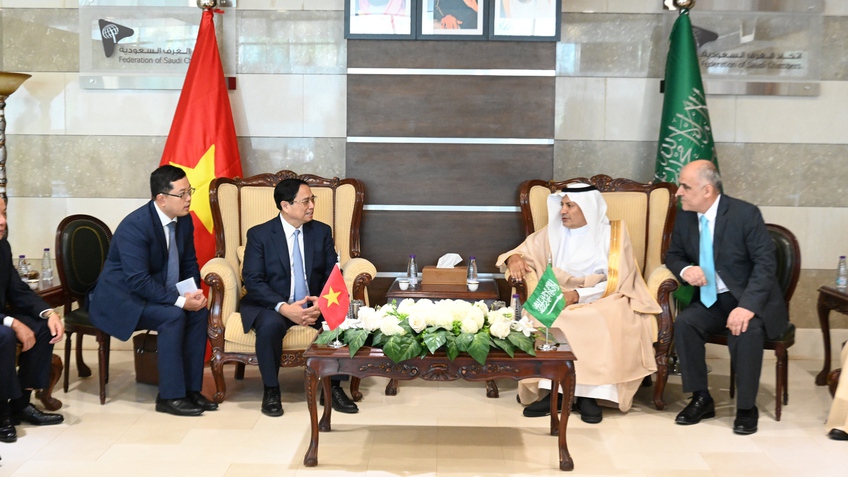 Thủ tướng Phạm Minh Chính dự Diễn đàn Kinh doanh Việt Nam - Saudi Arabia