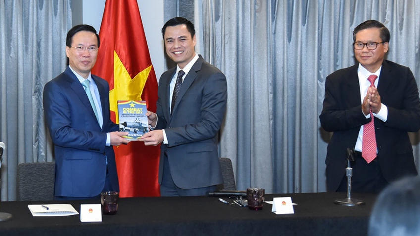 Chủ tịch nước gặp mặt lãnh đạo, cán bộ các cơ quan đại diện Việt Nam tại Hoa Kỳ