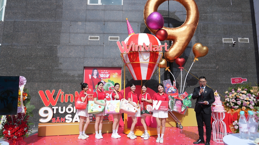 WinCommerce tổ chức chuỗi hoạt động mừng sinh nhật 9 tuổi