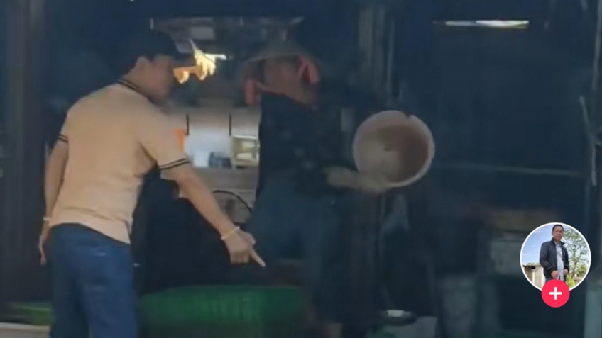 Xác minh video nhóm người xô xát với tiểu thương trong chợ ở Bình Phước