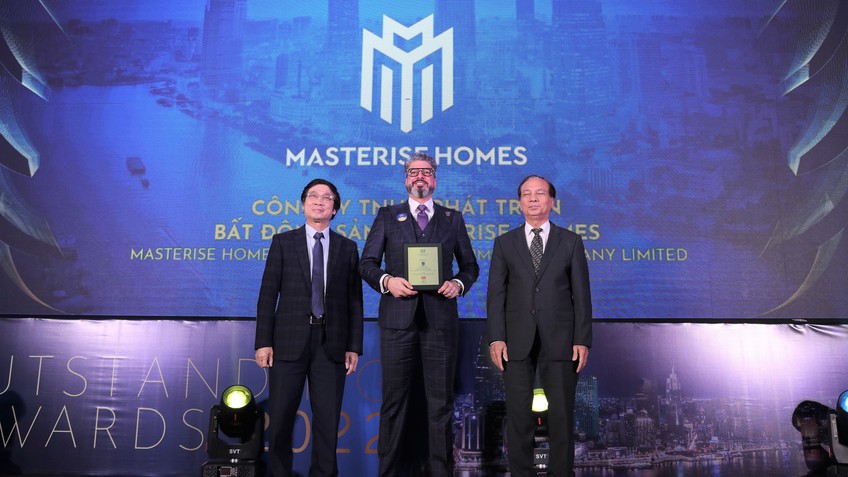 Masterise Homes năm thứ 2 liên tiếp vào Top 10 Nhà phát triển Bất động sản Tiêu biểu năm 2022