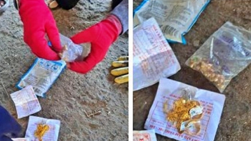 Tìm thấy hơn 1 cây vàng trong hàng ngàn tấn rác ở đảo Phú Quý