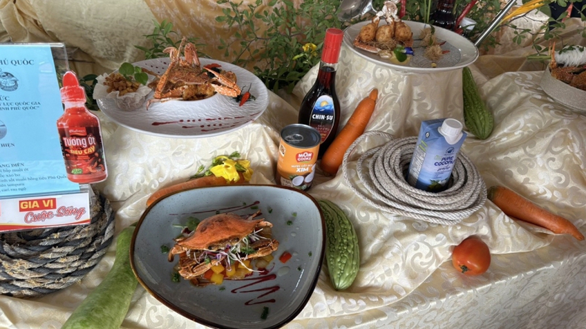 Phú Quốc: Xác lập kỷ lục quốc gia 100 món ăn từ ghẹ Hàm Ninh
