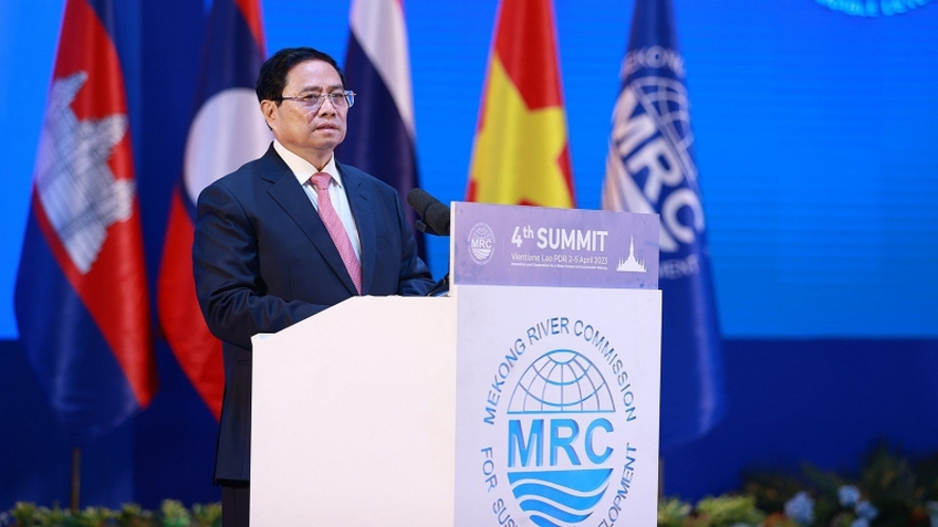 Thủ tướng dự và phát biểu tại Hội nghị cấp cao Uỷ hội sông Mê Công quốc tế