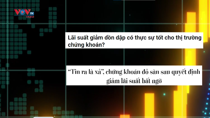 Thị trường chứng khoán hờ hững trước thông tin giảm lãi suất lần thứ 4