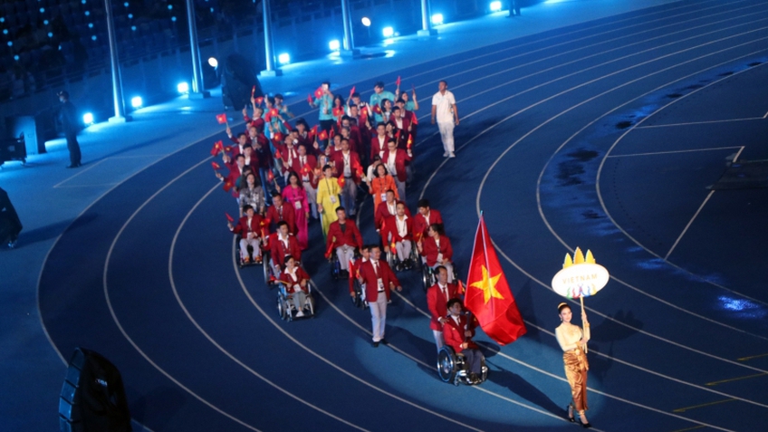 Khai mạc Đại hội Thể thao Người khuyết tật Đông Nam Á lần thứ 12

