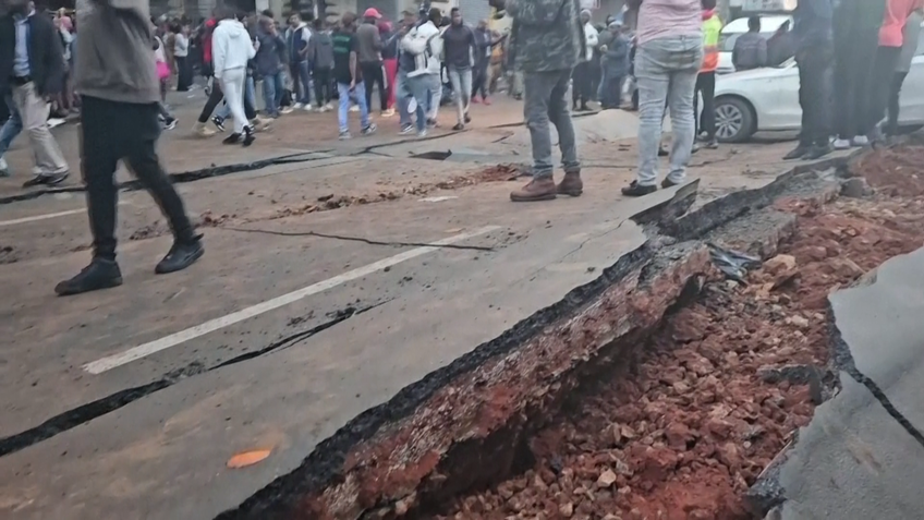 Hơn 40 người thương vong trong vụ nổ tại thành phố Johannesburg 