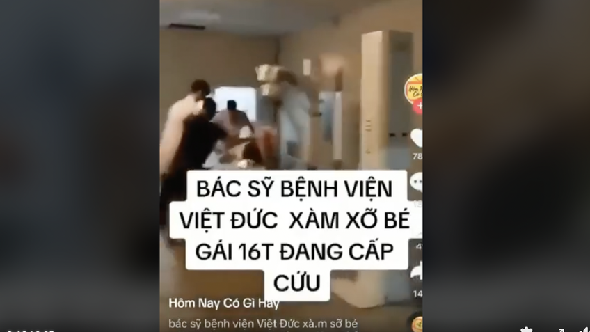 Điều tra nghi vấn nữ bệnh nhân bị bác sĩ sàm sỡ