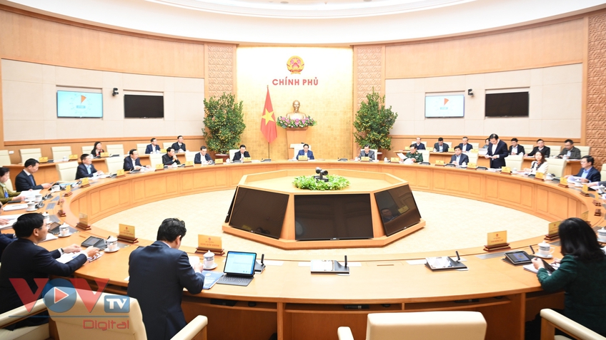 Thủ tướng chủ trì phiên họp Chính phủ tháng đầu tiên của năm 2024