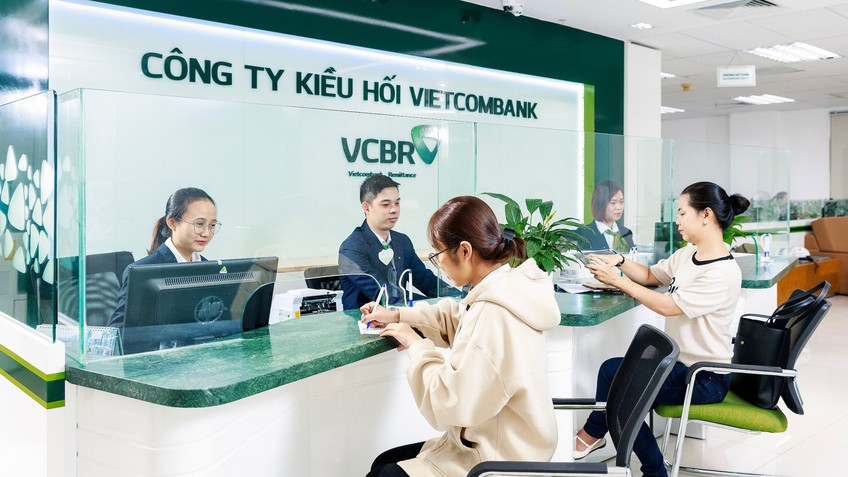 Vietcombank chiếm 24% thị phần kiều hối Việt Nam