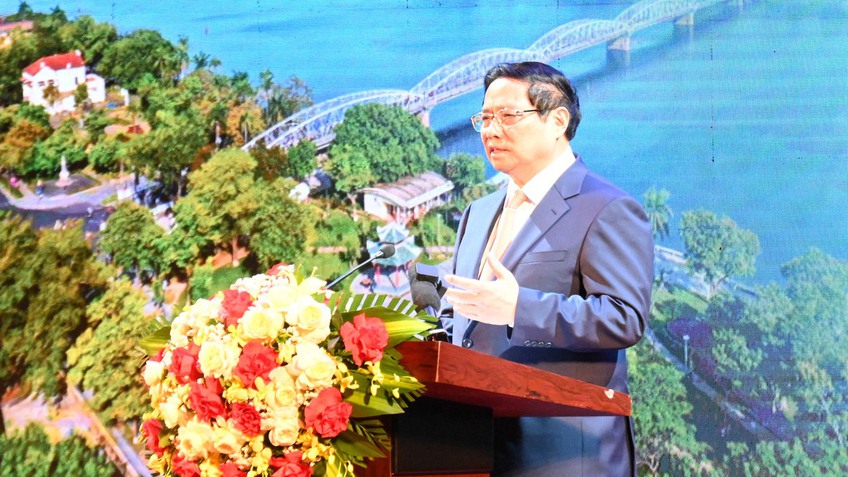 Thủ tướng Phạm Minh Chính dự Hội nghị công bố quy hoạch và xúc tiến đầu tư Thừa Thiên Huế