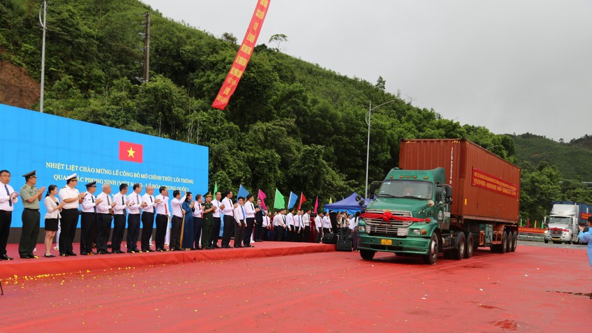 Lễ công bố mở chính thức cặp cửa khẩu song phương Hoành Mô (Việt Nam) – Động Trung (Trung Quốc)