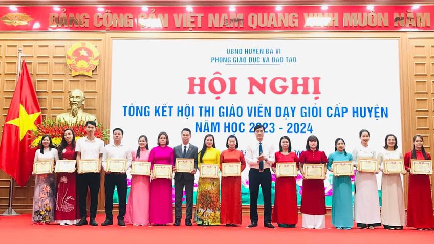 Ngành giáo dục huyện Ba Vì đón bước tiến mới