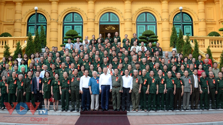 Chủ tịch nước Tô Lâm tiếp đoàn cựu Thanh niên xung phong Việt Nam