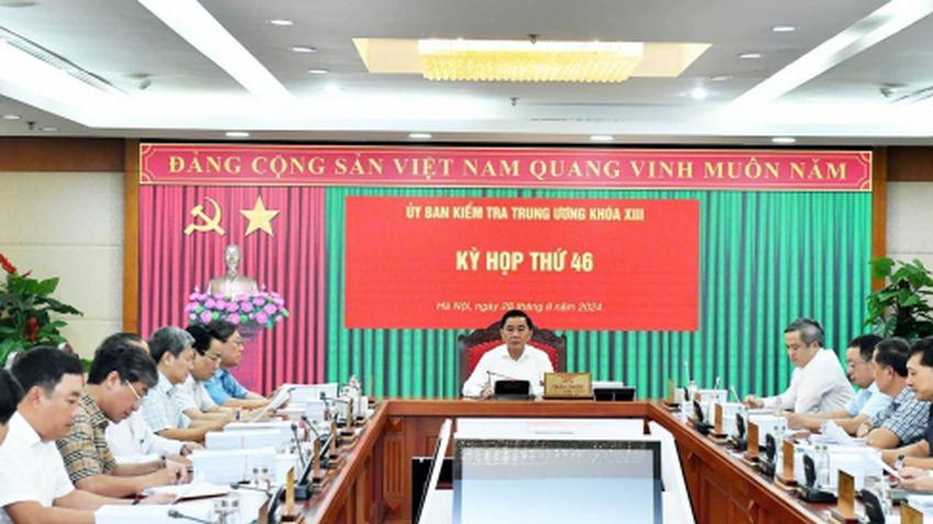 Ủy ban Kiểm tra Trung ương xem xét kỷ luật, đề nghị kỷ luật nhiều cán bộ